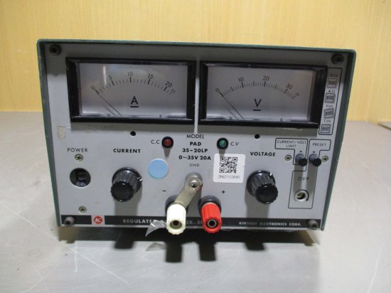 中古 KIKUSUI PAD35-20LP 直流安定化電源装置 REGURATED DC POWER SUPPLY ＜送料別＞ -  growdesystem