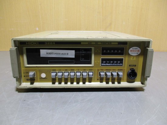 中古 HIOKI 3224 mΩ Hi TESTER ミリオームハイテスター ＜通電OK＞ - growdesystem