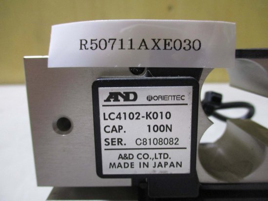 中古 A&D LC4102-K010 シングルポイントロードセル 2個 - growdesystem