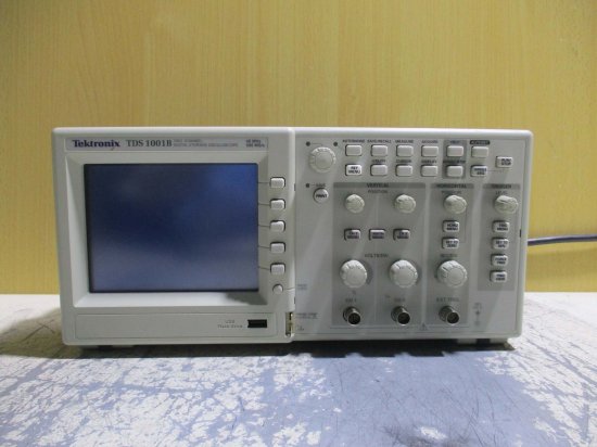 中古Tektronix ２ch デジタルオシロスコープ TDS1001B 40MHz 500MS/s 通電確認 - growdesystem