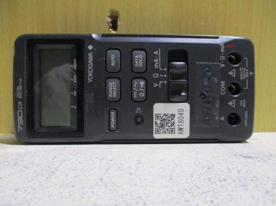 中古 YOKOGAWA DIGITAL MULTI METER 730 01 デジタルマルチメーター - growdesystem