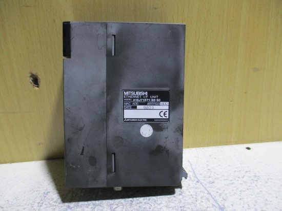 中古 MITSUBISHI ETHERNET I/F UNIT A1SJ71E71-B2-S3 インタフェースユニット - growdesystem