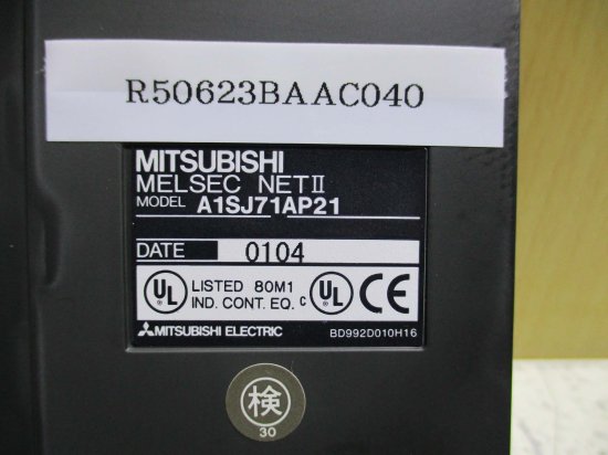 中古 MITSUBISHI MELSEC NETII A1SJ71AP21 光データリンク - growdesystem