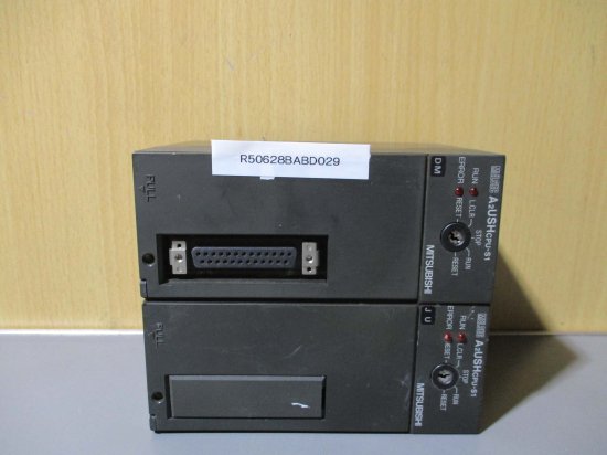 中古 MITSUBISHI CPU UNIT A2USHCPU-S1 CPUユニット 2個 - growdesystem