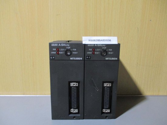 中古 MITSUBISHI CPU UNIT A1SHCPU CPUユニット 2個 - growdesystem