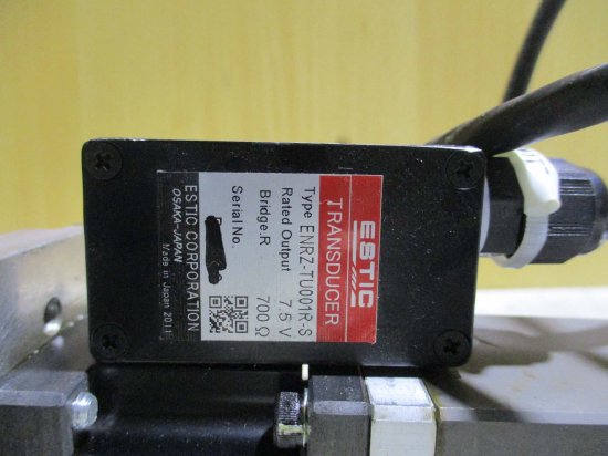 中古 ESTIC TOOL UNIT ENRZ-TU001R-S 100W/TRANSDUCER ENRZ-TU001R-S 7.5V 電動ナットランナ－  - growdesystem