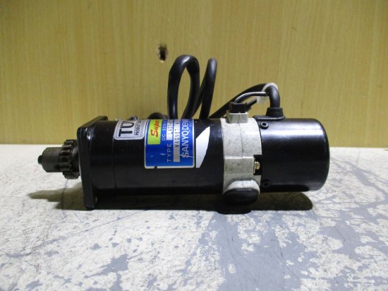 中古 SANYO DENKI DC SERVO MOTOR L407-E39EL7 3相ステッピングモータ70W - growdesystem