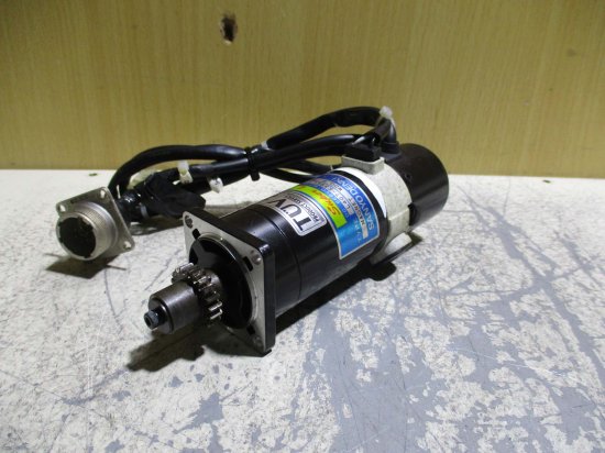 中古 SANYO DENKI DC SERVO MOTOR L407-E39EL7 3相ステッピングモータ70W - growdesystem