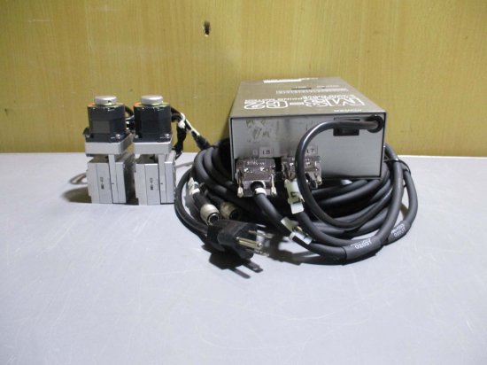 中古 CHUO SEIKI 中央精密機械 高精度微調整ステージ ユニット MMU-40X *2/ MS-C2/PH533-NB-C30*2＜通電OK＞  - growdesystem