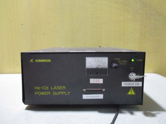 中古 KIMMON ELECTRIC KR1801C He-Cd LASER POWER SUPPLY ＜通電OK> - growdesystem