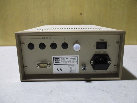 中古 TOKYO 東京電波 DMT-621 DENPA QUARTZ THERMOMETER クオーツ温度計＜通電OK> - growdesystem