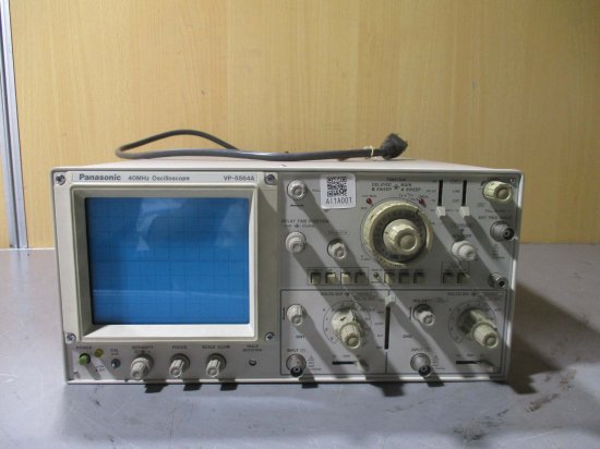 中古 Panasonic VP-5564A オシロスコープ 40MHZ ＜通電OK＞ - growdesystem