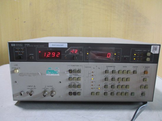 中古 HP HEWLETT PACKARD 4140B pA METER/DC VOLTAGE SOURCE 通電OK - growdesystem