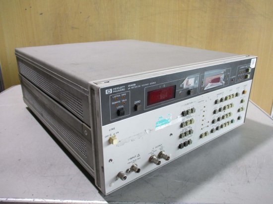 中古 HP HEWLETT PACKARD 4140B pA METER/DC VOLTAGE SOURCE 通電OK - growdesystem