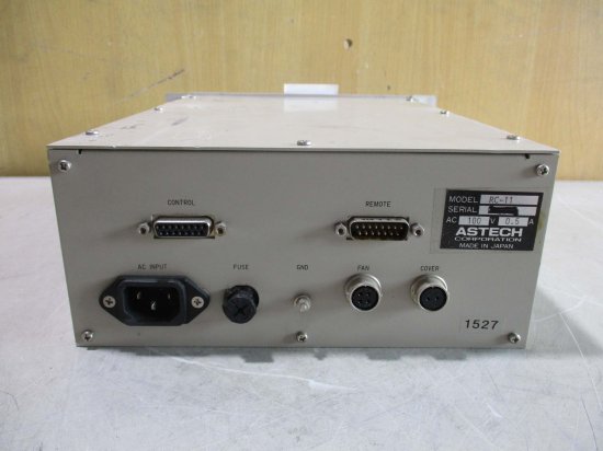 中古 ASTECH AUTOMATIC MATCHING CONTROLLER RC-11 自動マッチングコントローラー AC100V 0.5A  通電OK - growdesystem