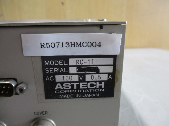 中古 ASTECH AUTOMATIC MATCHING CONTROLLER RC-11 自動マッチングコントローラー AC100V 0.5A  通電OK - growdesystem