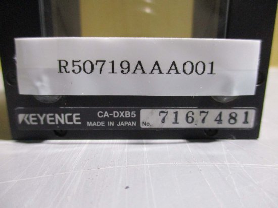 中古 KEYENCE CA-DXB5 同軸落射照明 - growdesystem