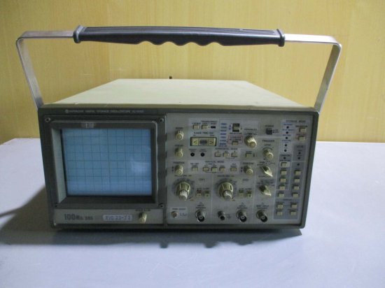 中古 HITACHI VC-6165 DIGITAL STORAGE OSCILLOSCOPE＜通電OK＞ - growdesystem