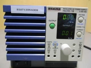  KIKUSUI ƿŻҹ PAS40-18 ľή경Ÿ 0-40V 18A OK