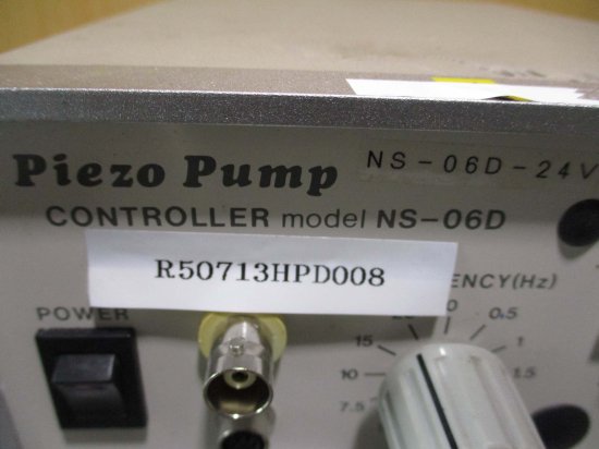 中古 NIPPON KEIKI Piezo Pump ピエゾポンプコントローラ NS-06D-24 AC100V - growdesystem