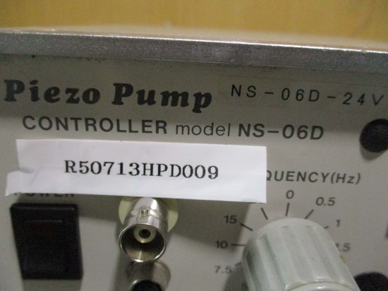 中古 NIPPON KEIKI Piezo Pump ピエゾポンプコントローラ NS-06D-24 AC100V 通電OK - growdesystem