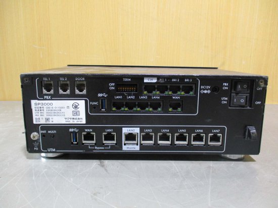 中古 サクサ UTM一体型 IP-PBX SP3000 - growdesystem