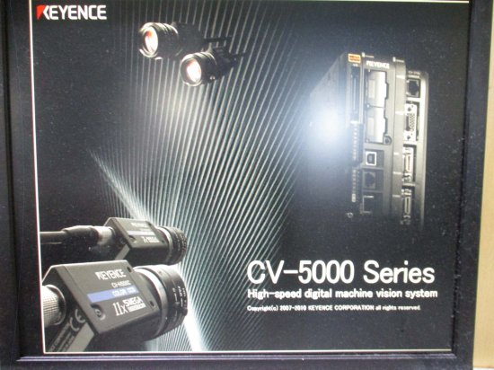 中古 KEYENCE CV-5002/COLOR CCD CV-200C*2/CA-CH3 画像処理システム 