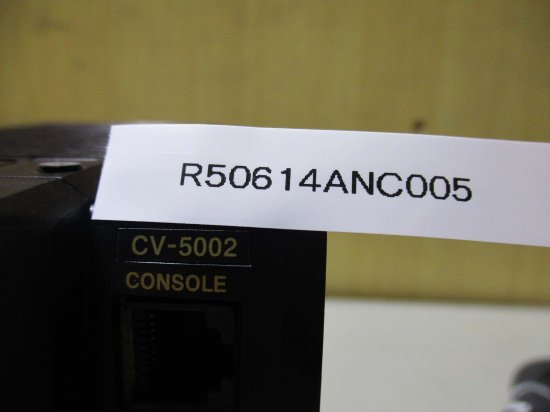 中古 KEYENCE CV-5002/COLOR CCD CV-200C*2/CA-CH3 画像処理システム 