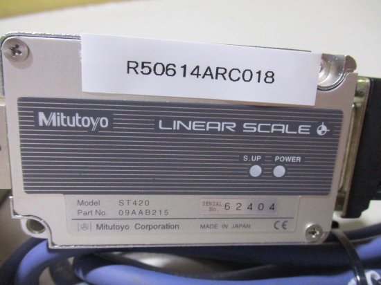 中古 MITUTOYO LINEAR SCALE ST420 - growdesystem