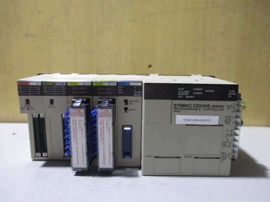 中古 OMRON UNIT C200H-BC051-V2 SYSMAC C200HS CPU21 ID217 OD218 OC225*2 NC211  - growdesystem