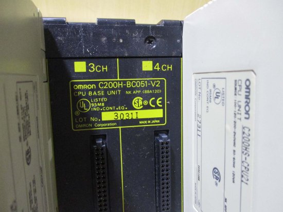 中古 OMRON UNIT C200H-BC051-V2 SYSMAC C200HS CPU21 ID217 OD218