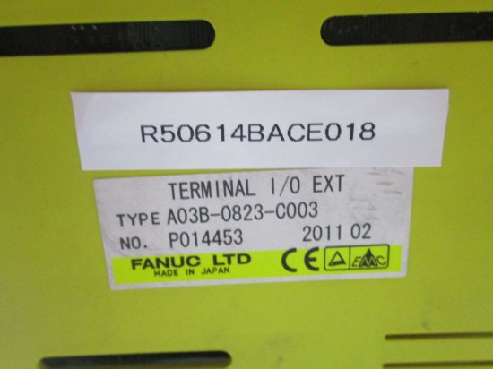 中古 FANUC TERMINAL I/O EXT A03B-0823-C003 モジュールI 2個 - growdesystem