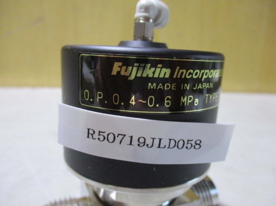 中古 Fujikin N.C. 316L 0.4~0.6 MPa バルブ 2個 - growdesystem