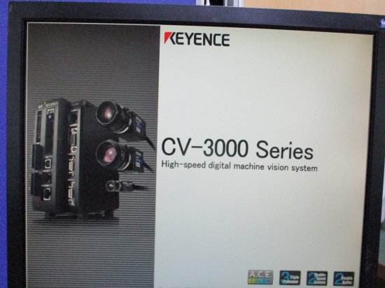 中古 KEYENCE CV-3000 画像処理システム - growdesystem