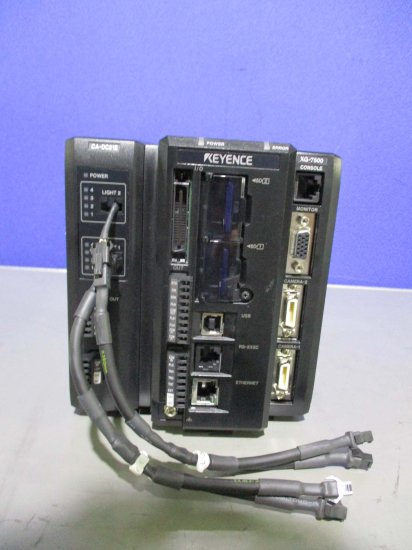 中古 KEYENCE CA-DC21E XG-7500 画像処理システム XG-7000シリーズ マルチカメラ画像システム - growdesystem