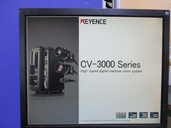 中古 KEYENCE CV-3000 画像処理システム - growdesystem