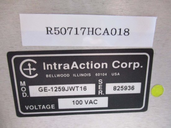 中古IntraAction GE-808JWT16 モジュレータードライバー 100VAC - growdesystem