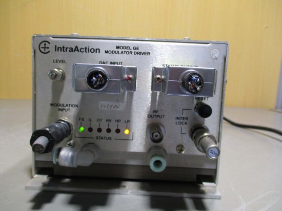 中古IntraAction GE-1259JWT16 MODULATOR DRIVER 通電OK - growdesystem