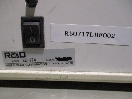 中古NIDEC READ RZ-674 - growdesystem