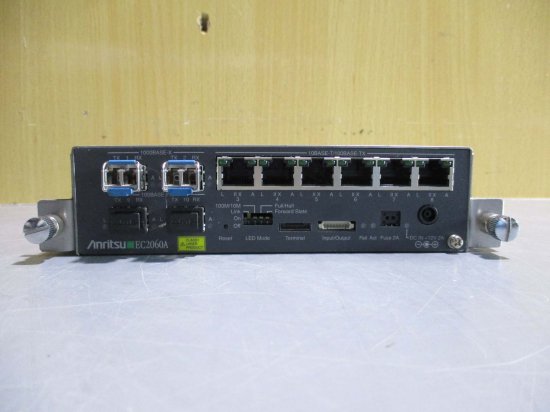 中古 Anritsu EC2060A 6PORT TYPE LAYER 2 SWITCH - growdesystem