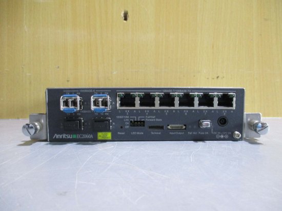 中古 Anritsu EC2060A 6PORT TYPE LAYER 2 SWITCH - growdesystem