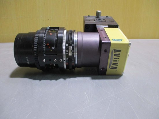 中古 中央精機 HC-61 カメラホルダ/TS-612 傾斜ステージ/NIKON Micro-Nikkor 55mm 1:2.8 レンズ -  growdesystem