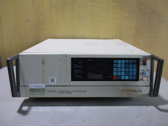 中古 ULVAC SINKU-RIKO HPC-7000-7080 THERMAL PROGRAM CONTROLLER - growdesystem