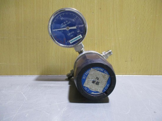 中古 NIPPON SANSO 日本酸素 半導体用圧力調整器 TORR-34 816C /TANAKA USE NO OIL COMPOUND  GAUGE - growdesystem