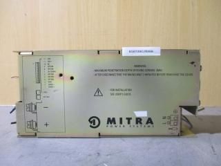  MITRA POWER SYSTEMS E3242/00 IN:100-240V;5-2.5A;47-63HZ   OUT:24V 13A 