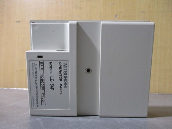 中古 MITSUBISHI OPERATOR PANEL LE-5AP オペレータパネル - growdesystem