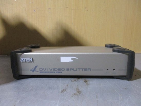 中古 ATEN 4 PORT DVI VIDEO SPLITTER VS-164 4ポートDVI分配器