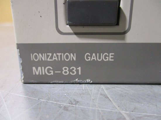 中古 ANELVA MIG-831 IONIZATION GAUGE ワイドレンジ電離真空計＜通電OK＞ - growdesystem