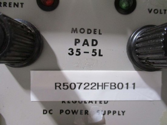 中古 KIKUSUI 菊水電子工業 直流安定化電源 PAD 35-5L REGULATED DC POWER SUPPLY - growdesystem