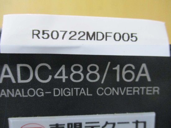 中古 東陽テクニカ ADC488/16A ANALOG-DIGTAL CONVERTER＜通電OK＞ - growdesystem